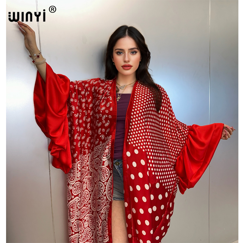 Young Women'S Formal Wear - WINYI Summer Kimono party dress Beach