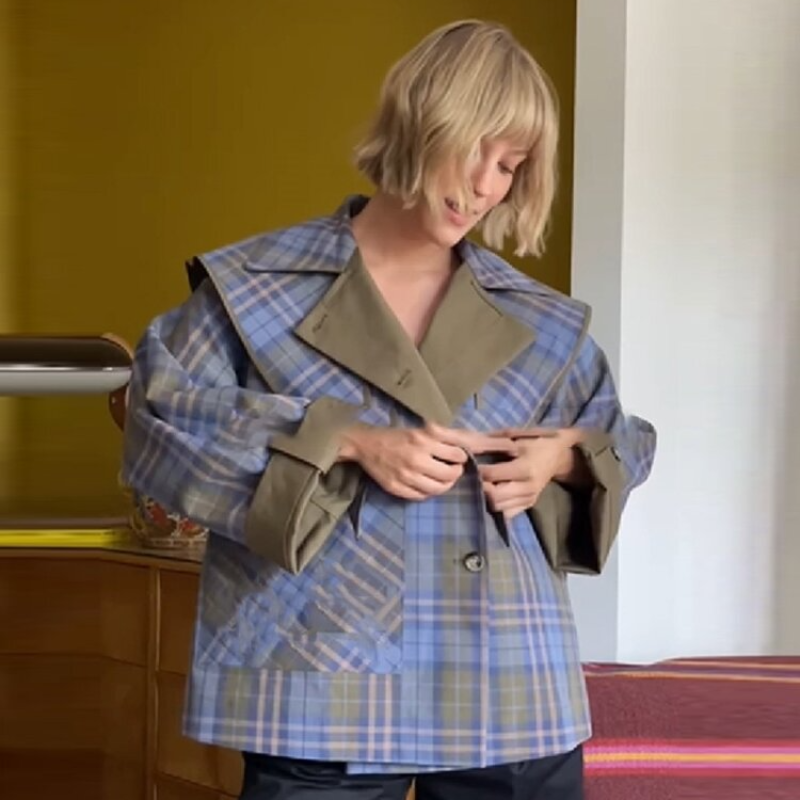 Trench Coat Formal - Stylish Double Sided Coat Women Casual