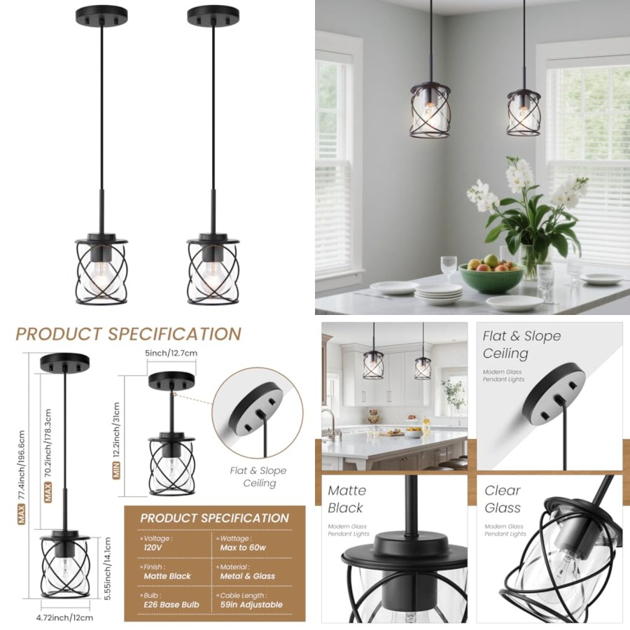 K&G Women'S Formal Wear - mavcadonf Kitchen Island Light, Pendant Lights