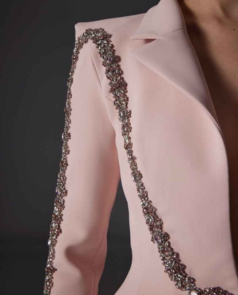 Graduation Ceremony Girls Blaz - Women Formal Wear With Tie ulasan dan harga