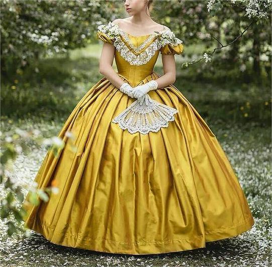 Women Princess Gothic Off Shou - Victorian Women'S Formal Wear ulasan dan harga
