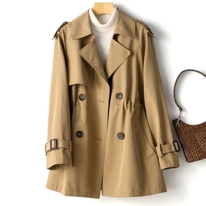 Women's Casual Trench Coat Mid - Trench Coat Formal ulasan dan harga