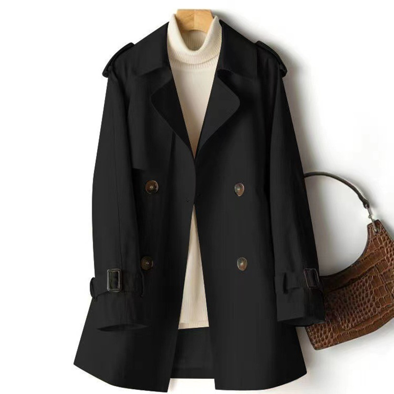 Women's Casual Trench Coat Mid - Trench Coat Formal ulasan dan harga