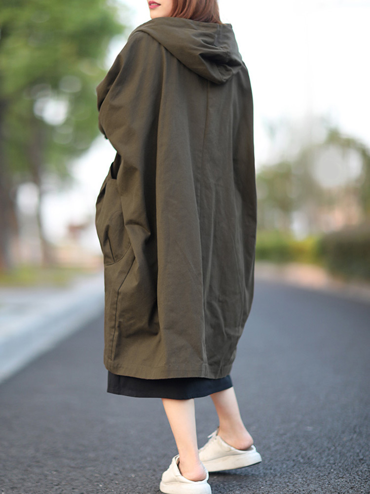 Amax luluE 2024 Autumn Womens  - Trench Coat Formal ulasan dan harga