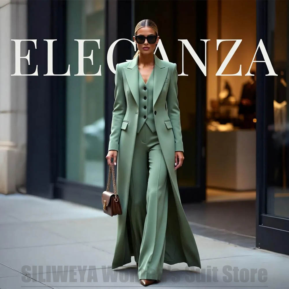 Chic Women's Suit Set Three Pi - Women'S Formal Wear Suit ulasan dan harga