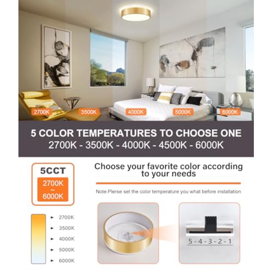 Dimmable LED Ceiling Light Fix - K&G Women'S Formal Wear ulasan dan harga