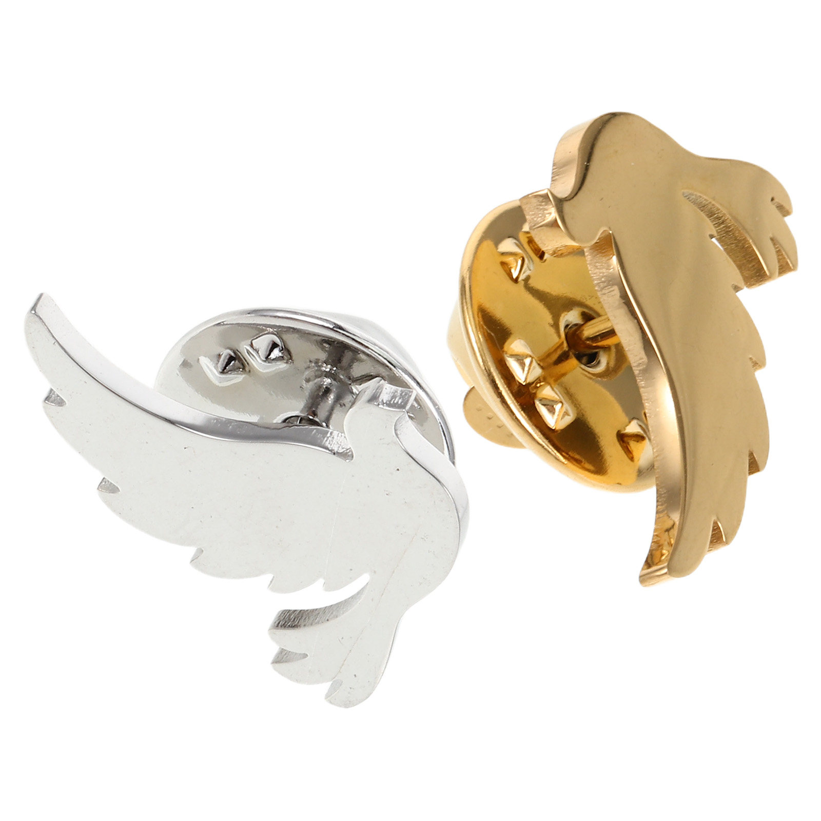 2Pcs Peace Dove Lapel Pin Allo - Women'S Elegant Formal Wear ulasan dan harga