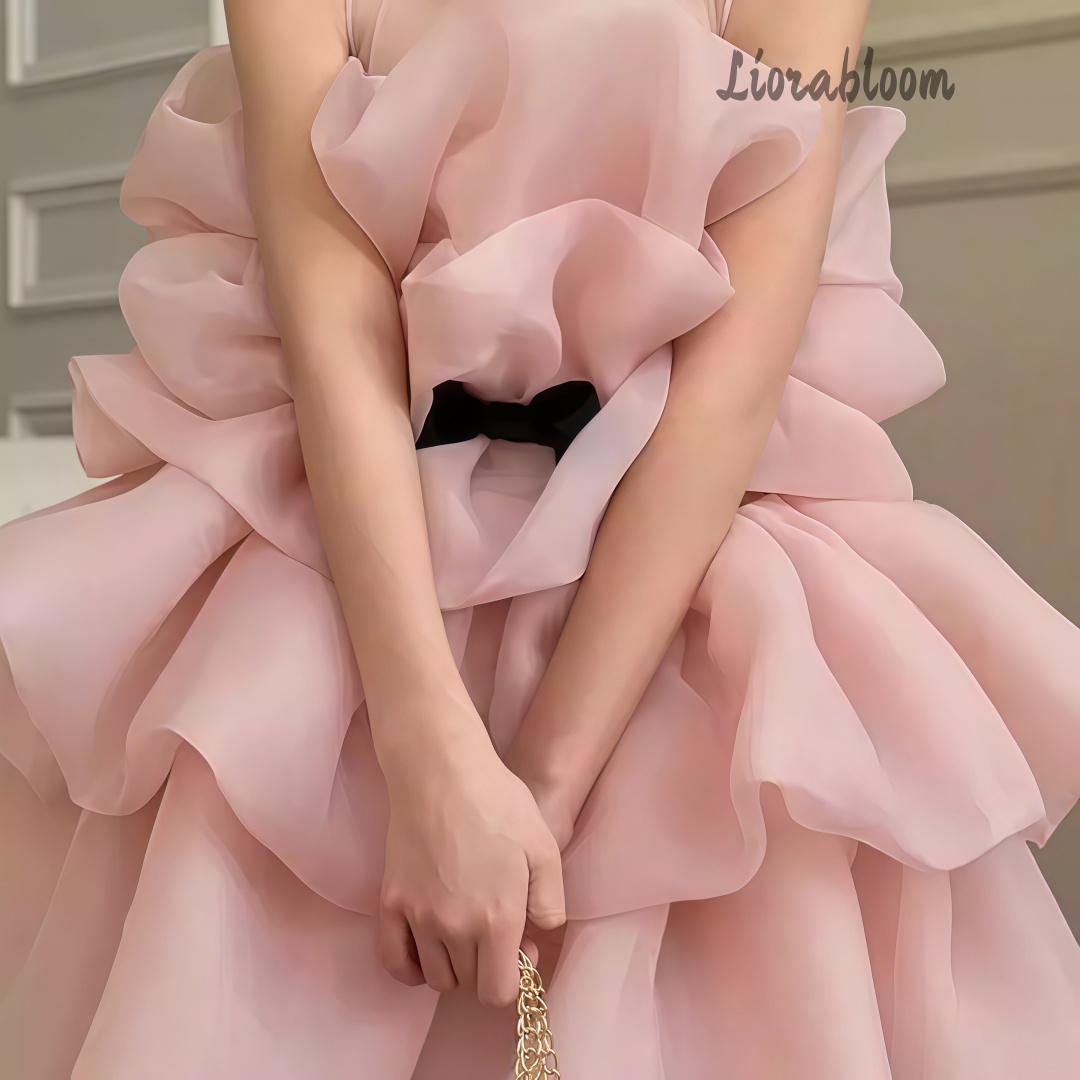 Multi Colored Layered Girls' F - Women'S Elegant Formal Wear ulasan dan harga
