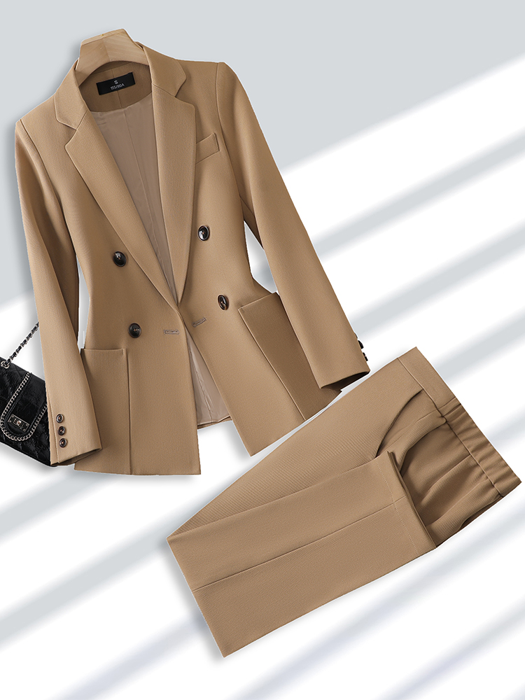 Fashion Ladies Pant Suit Forma - Women'S Formal Wear Suit ulasan dan harga