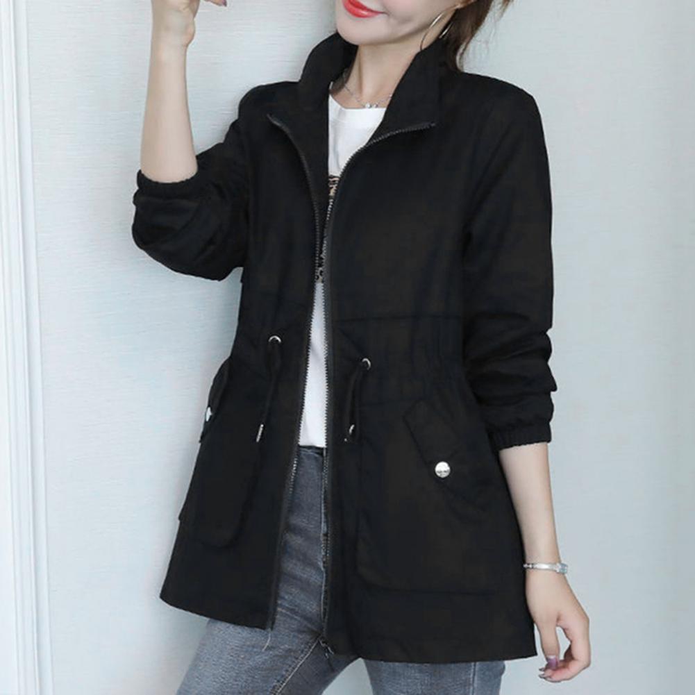 Double-Sided Trench Coat Women - Trench Coat Formal ulasan dan harga