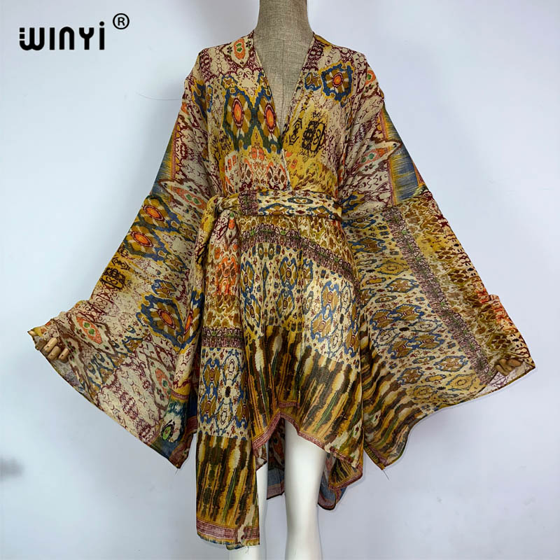WINYI kimono with belt summer  - Young Women'S Formal Wear ulasan dan harga