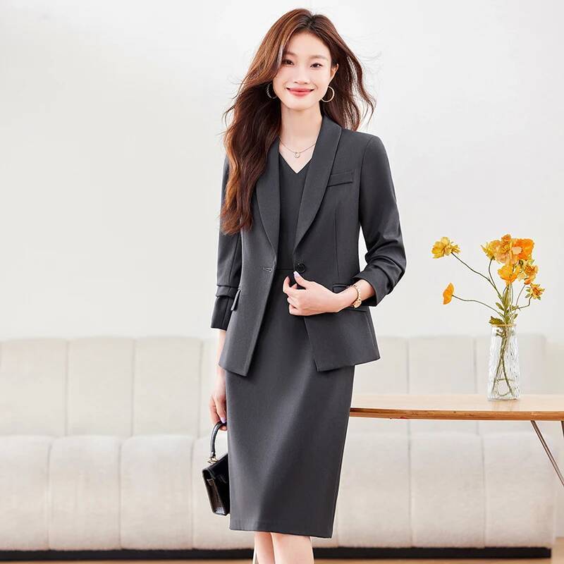 High Quality Fabric Women Busi - Women'S Formal Wear Suit ulasan dan harga