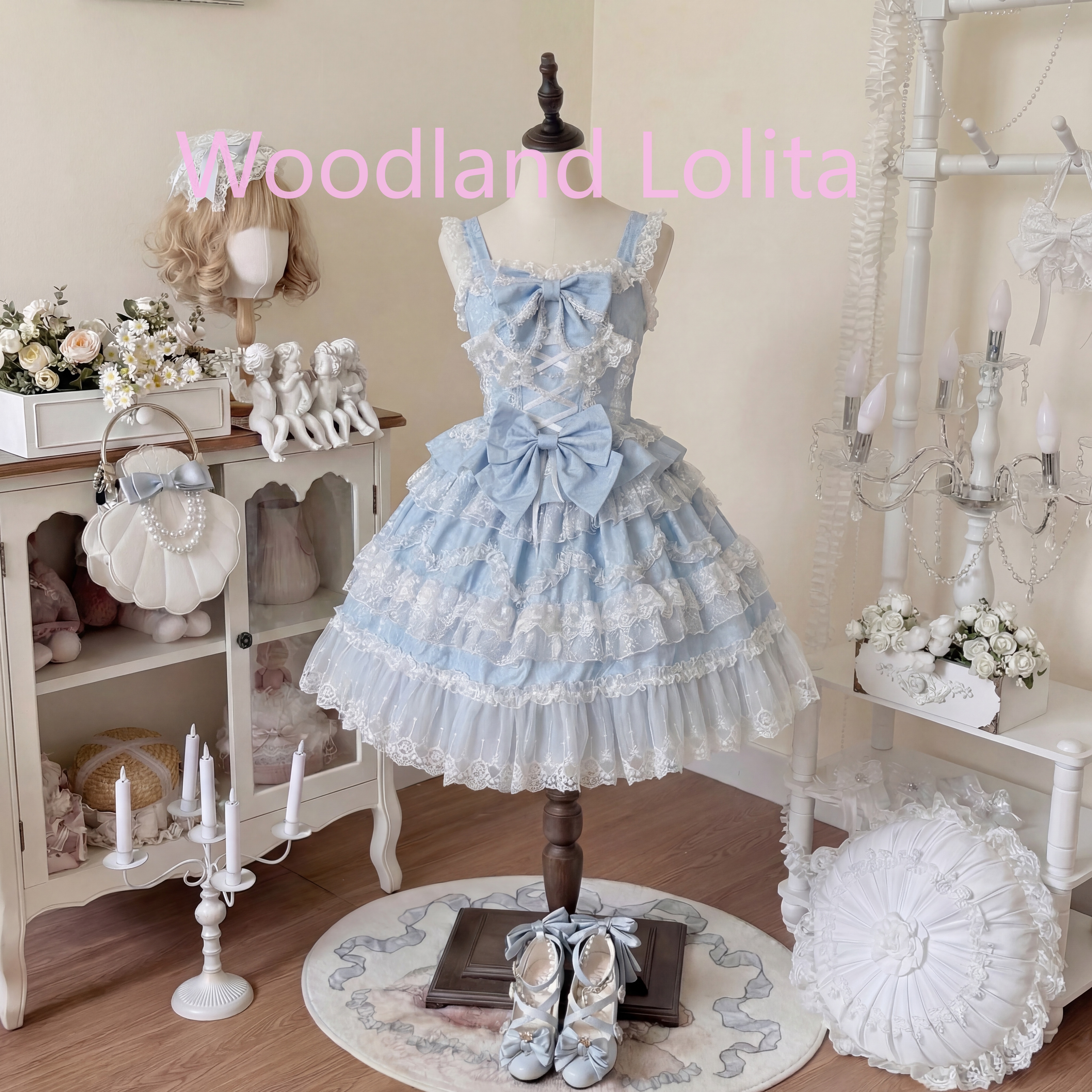 Lolita Jsk Gorgeous Flower Wed - Victorian Women'S Formal Wear ulasan dan harga