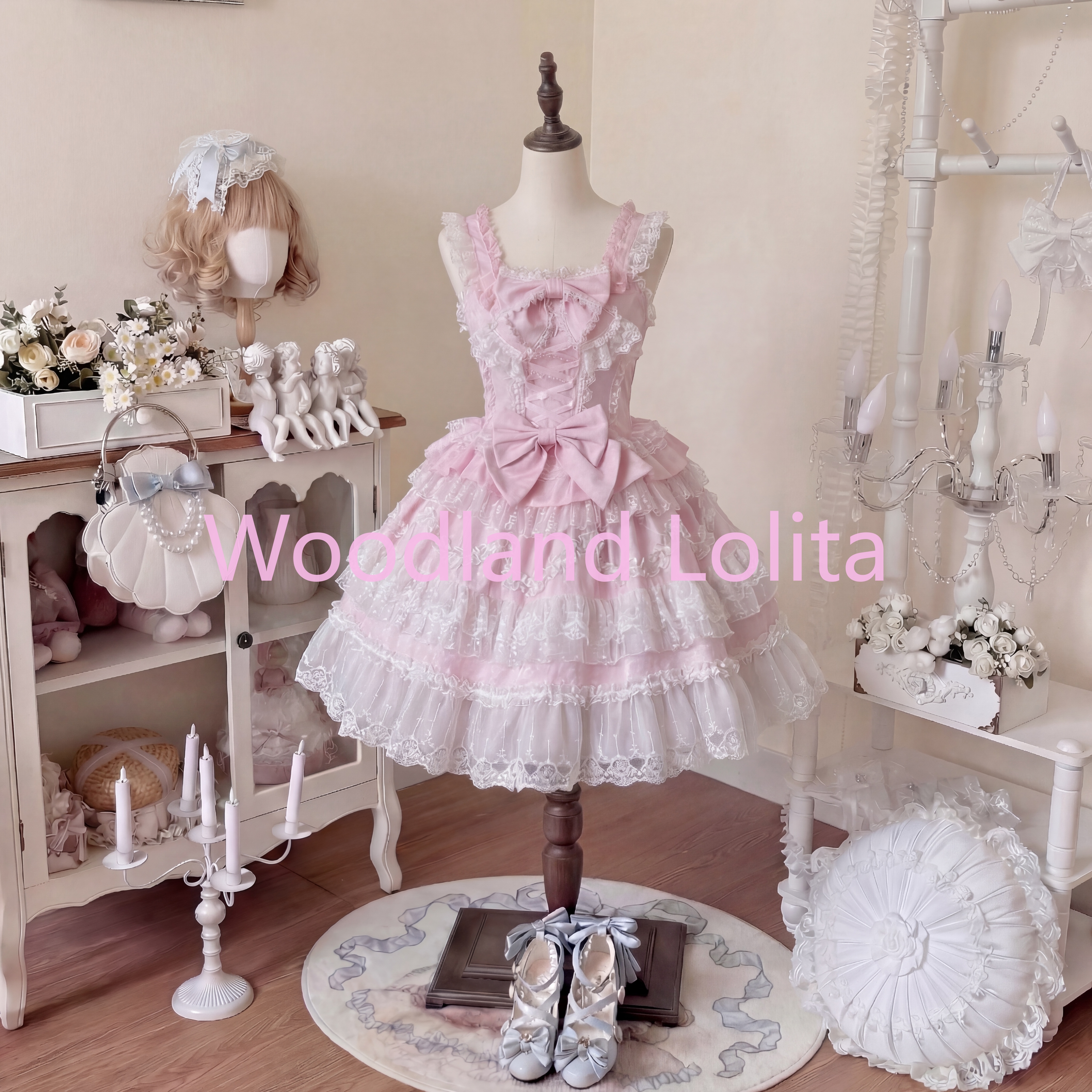 Lolita Jsk Gorgeous Flower Wed - Victorian Women'S Formal Wear ulasan dan harga