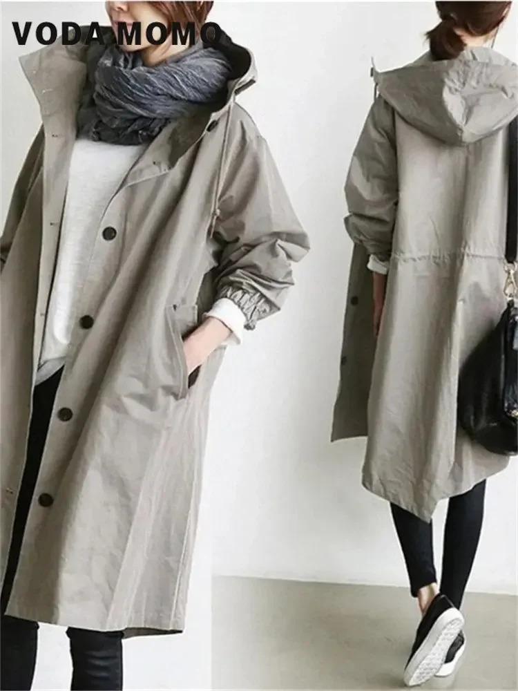 2023 Spring Autumn Casual Kore - Trench Coat Formal ulasan dan harga