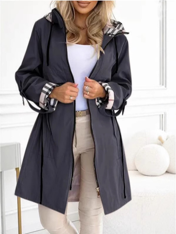 Fashion Trench Coat Woman Autu - Trench Coat Formal ulasan dan harga