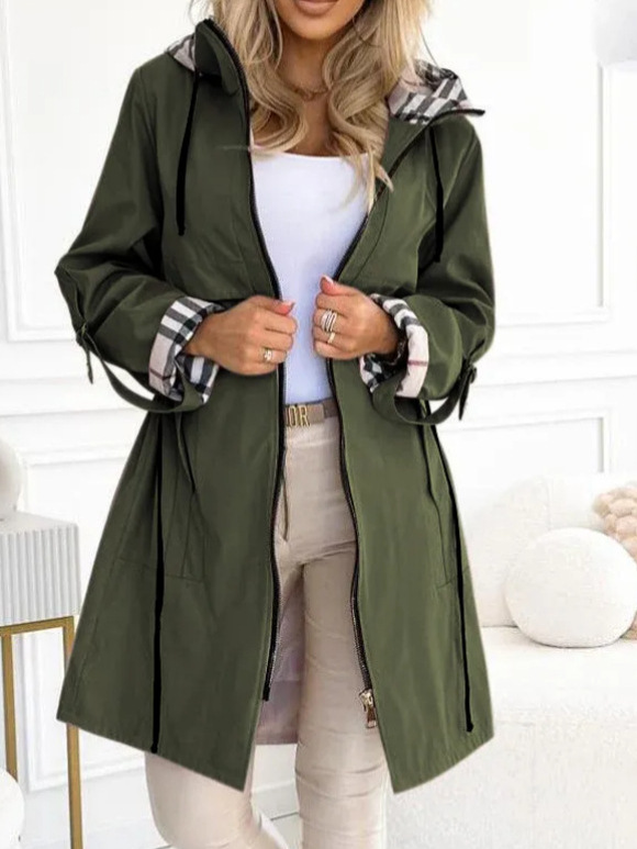 Fashion Trench Coat Woman Autu - Trench Coat Formal ulasan dan harga
