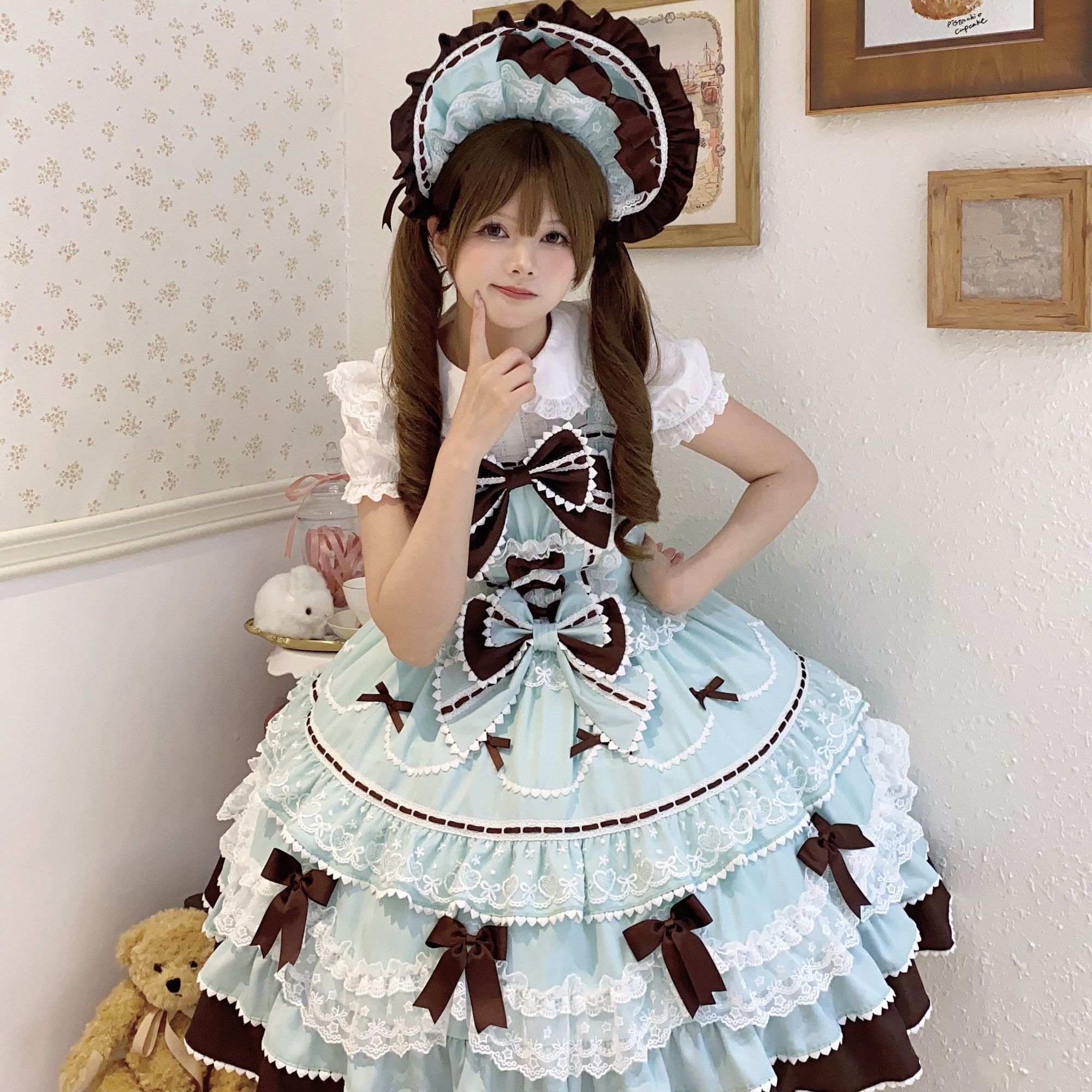 Lolita Dress Cute Jsk Suspende - Victorian Women'S Formal Wear ulasan dan harga
