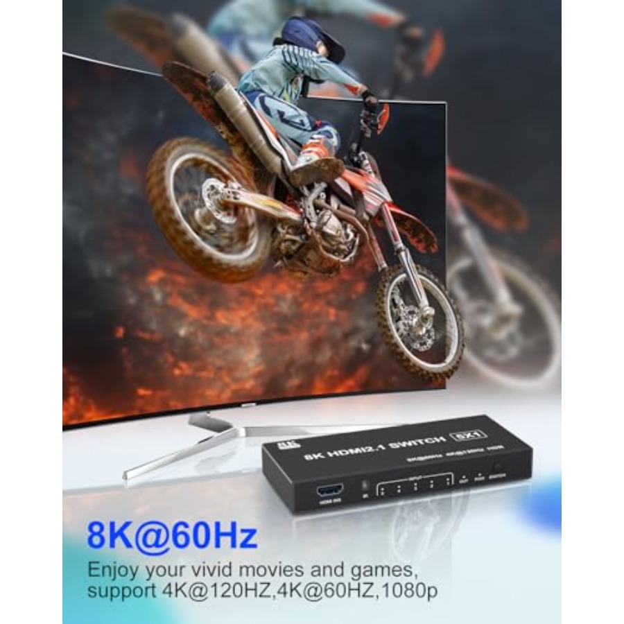 HDMI Switch k@20Hz 8K@60Hz - H - K&G Women'S Formal Wear ulasan dan harga
