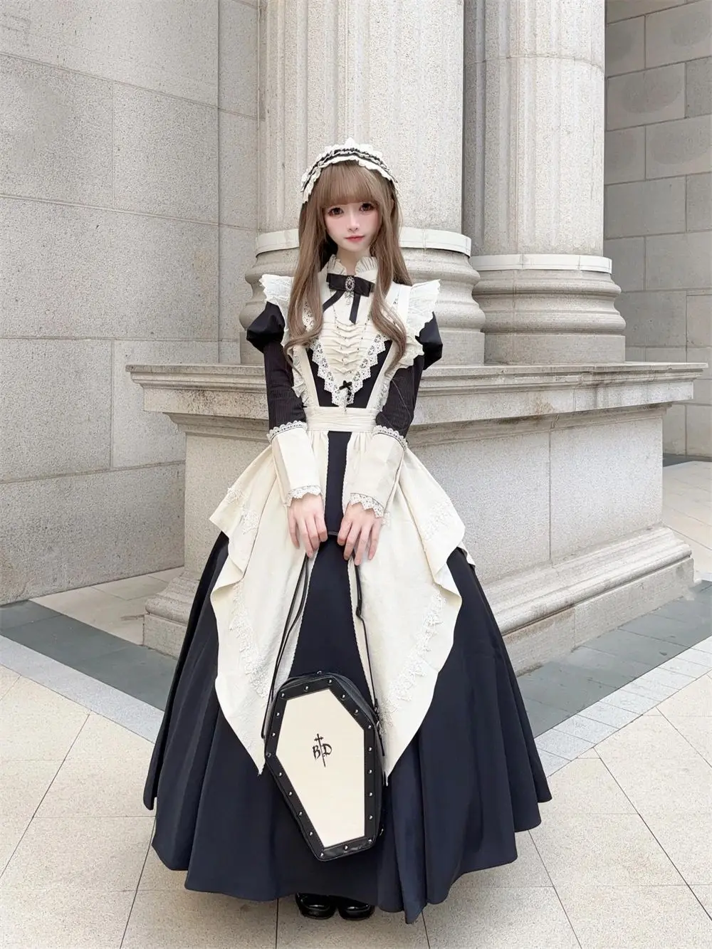 Gothic Lolita Maid Dress Victo - Victorian Women'S Formal Wear ulasan dan harga