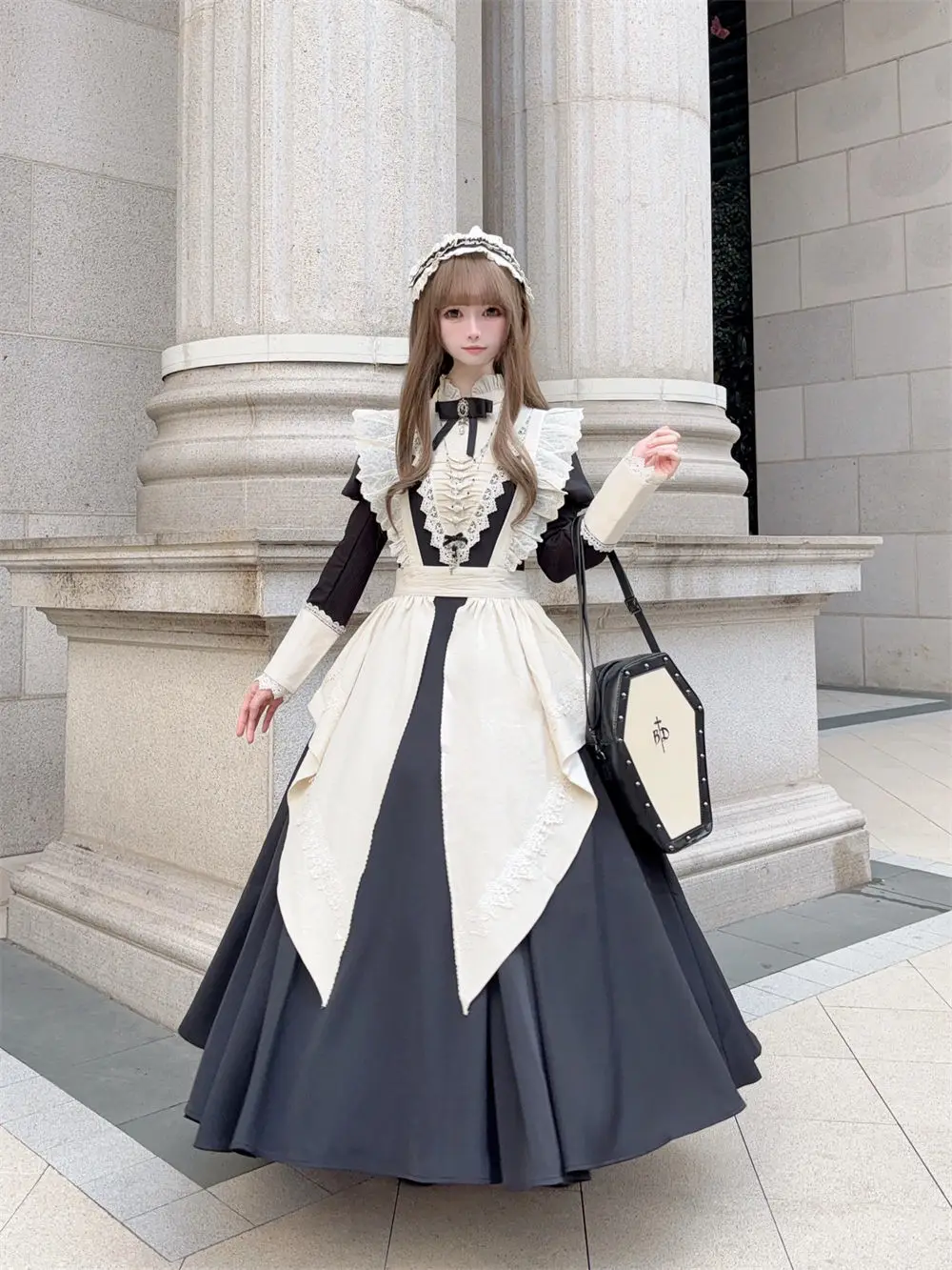 Gothic Lolita Maid Dress Victo - Victorian Women'S Formal Wear ulasan dan harga
